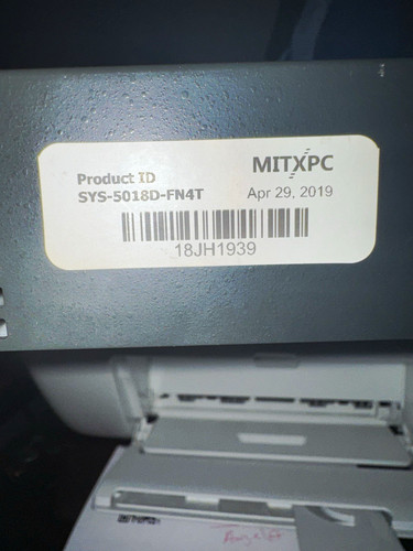 Supermicro sys 5018d - sys-5018d-fn4t, 1u