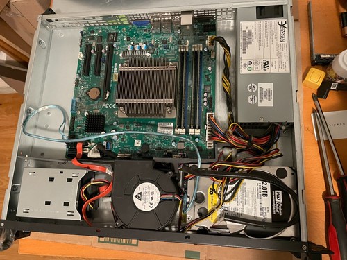 Supermicro server cse 512 - 1u,
